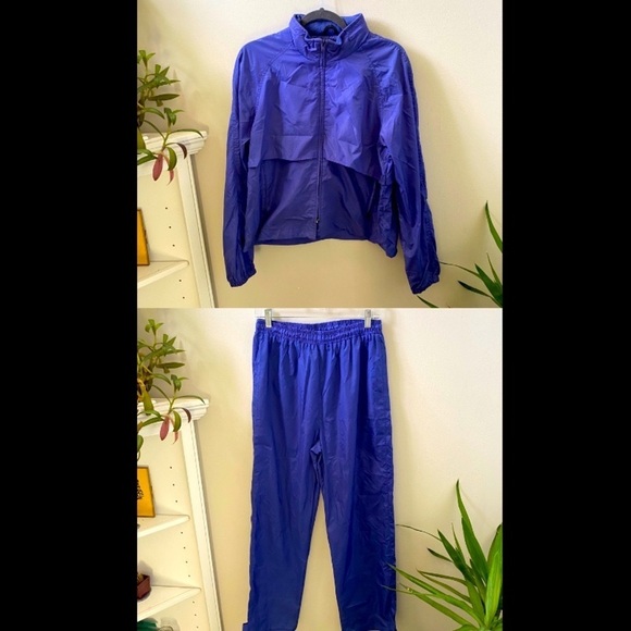 Vintage Eddie Bauer matching windbreaker and pants set!! - Picture 2 of 15